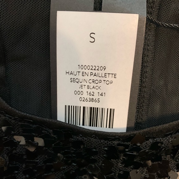 LAST CHANCE - Dynamite Sequence Crop Top - Picture 5 of 12